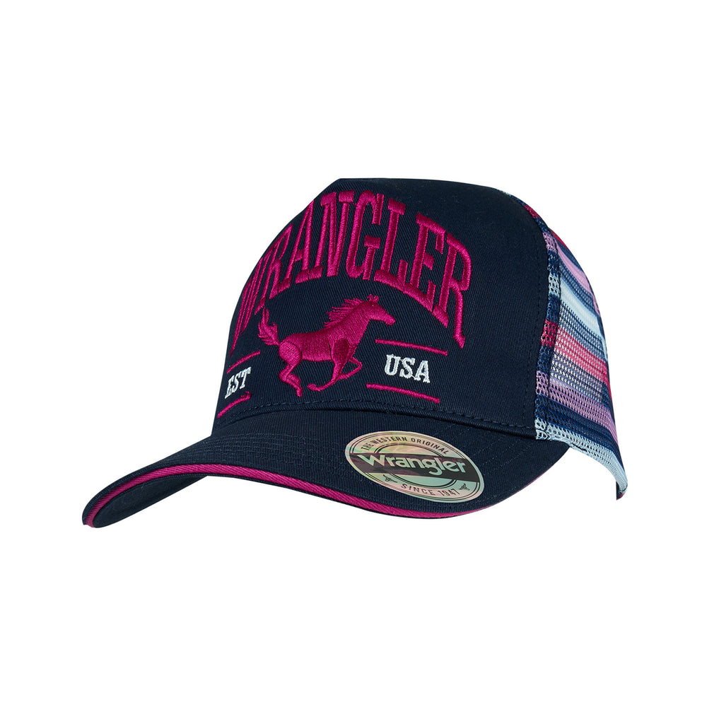 Wrangler Womens Eliza HP Ponytail Trucker Cap X5S2940CAP