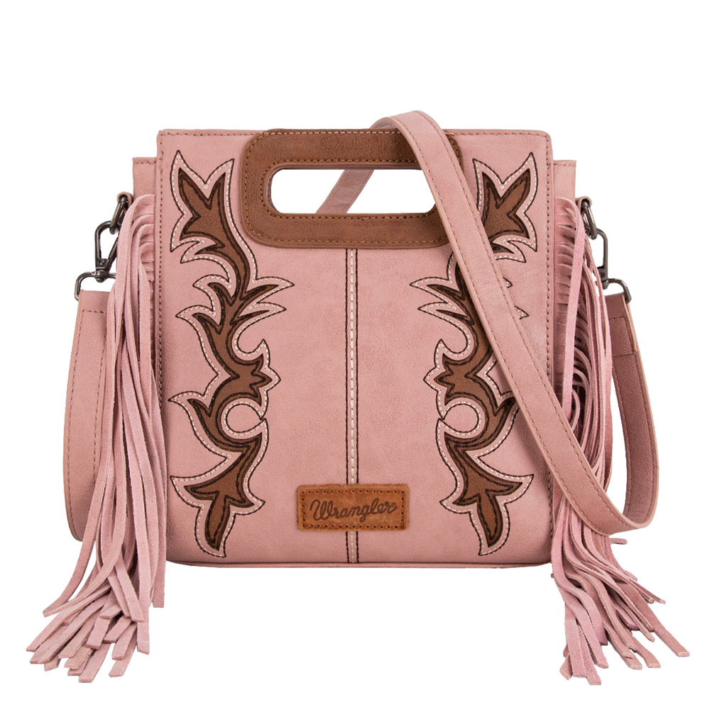 Wrangler Dallas Fringe Bag -  Pink X5S2941BAG