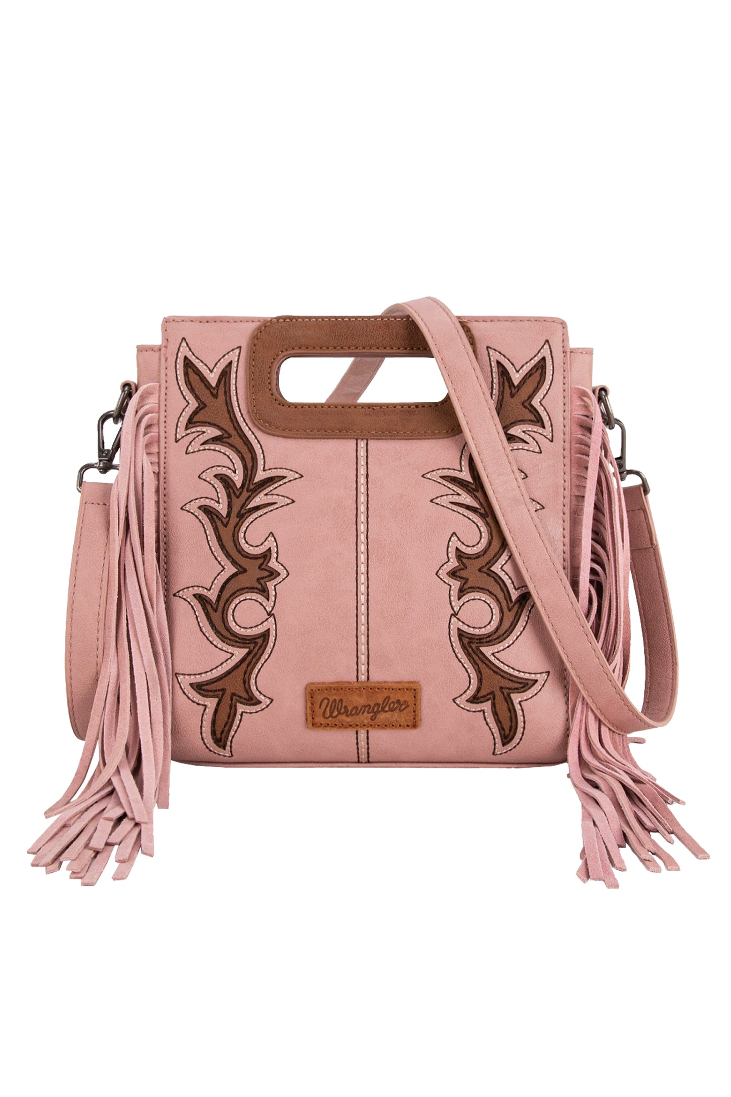 Wrangler Dallas Fringe Bag -  Pink X5S2941BAG