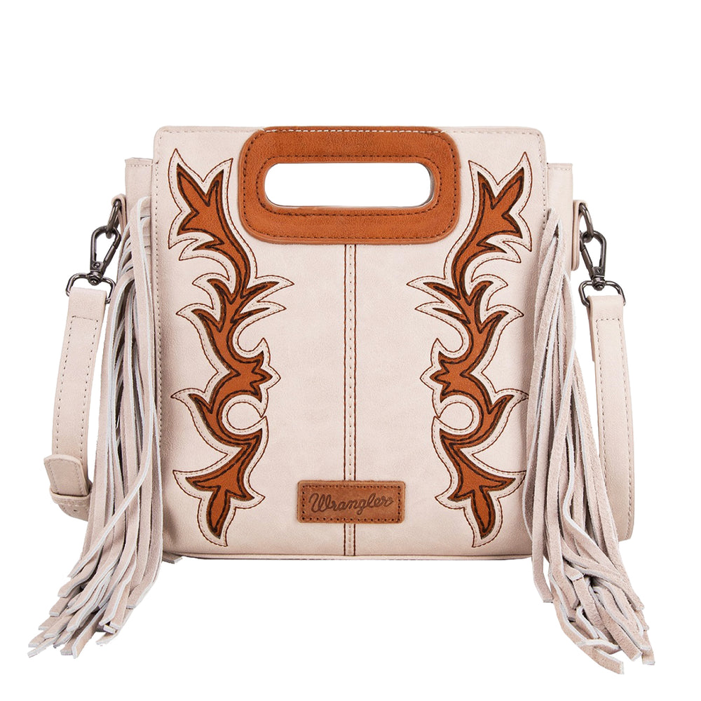Wrangler Dallas Fringe Bag - Beige X5S2941BAG