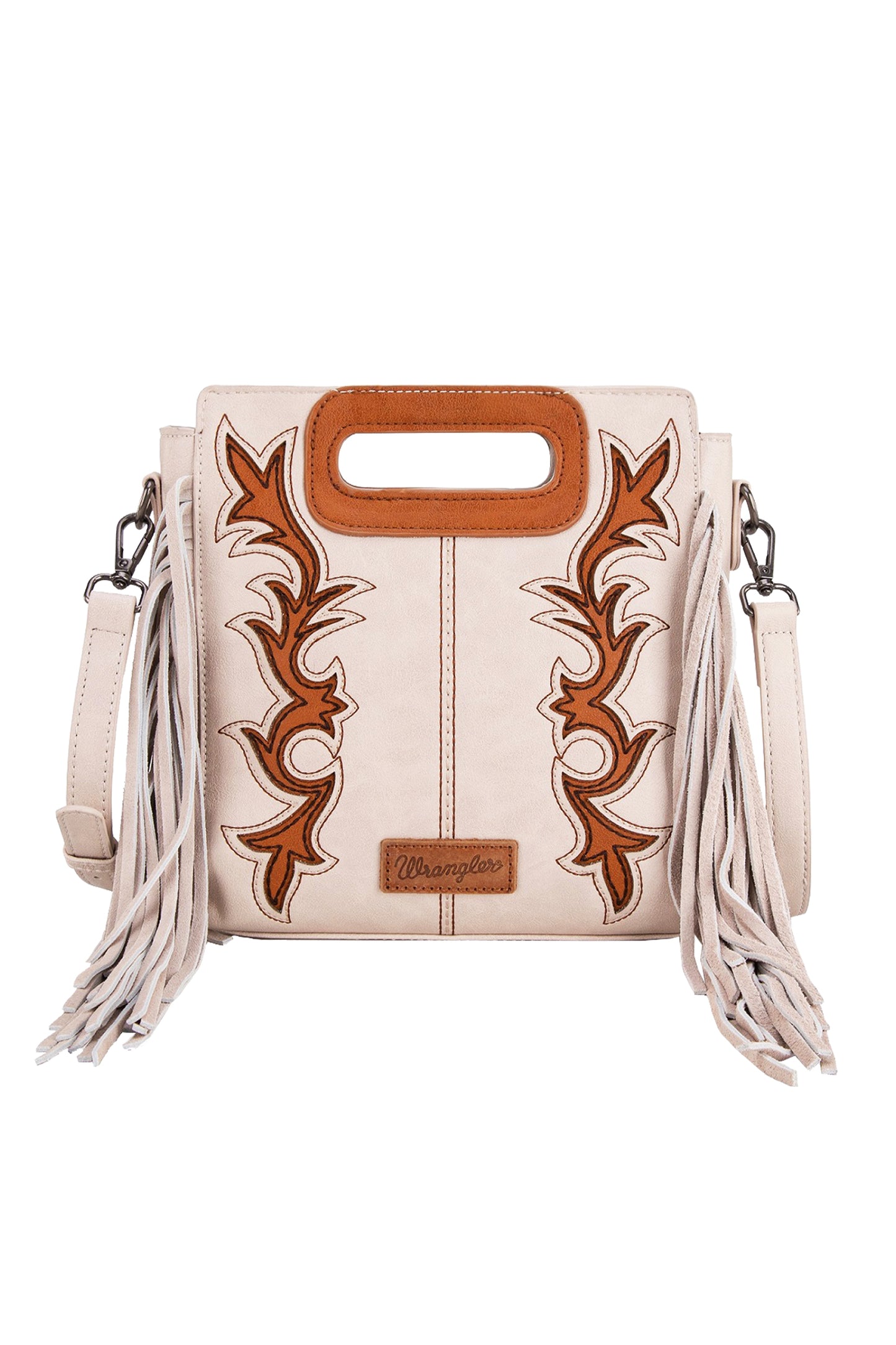 Wrangler Dallas Fringe Bag - Beige X5S2941BAG