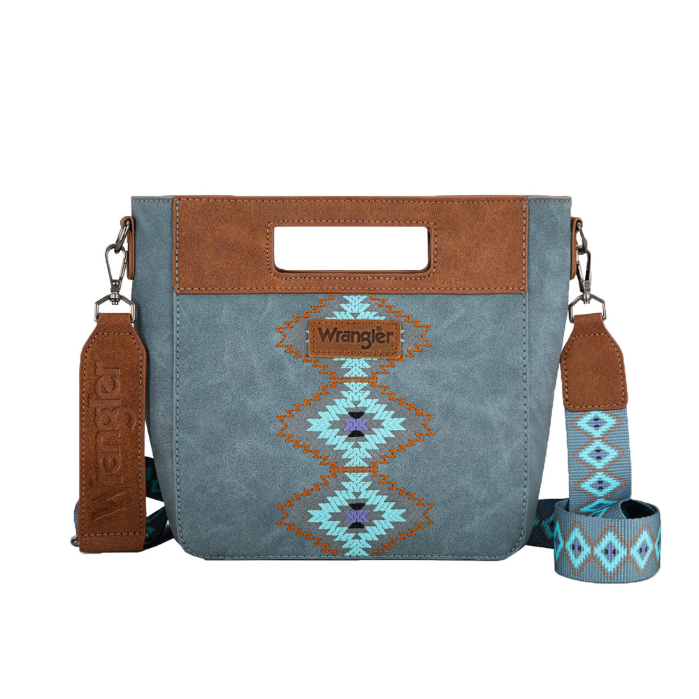 Wrangler Inez Embroidery Bag - Blue X5S2948BAG