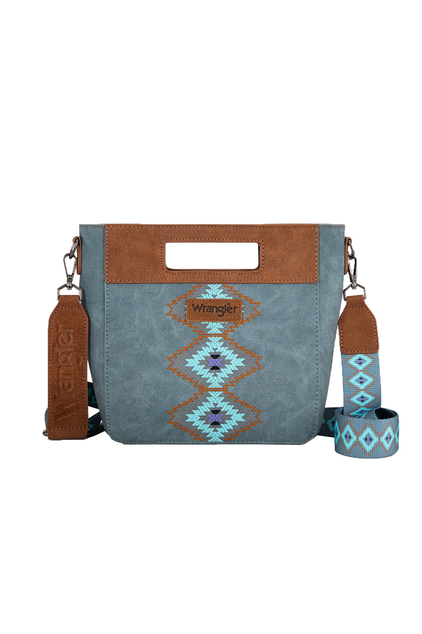 Wrangler Inez Embroidery Bag - Blue X5S2948BAG