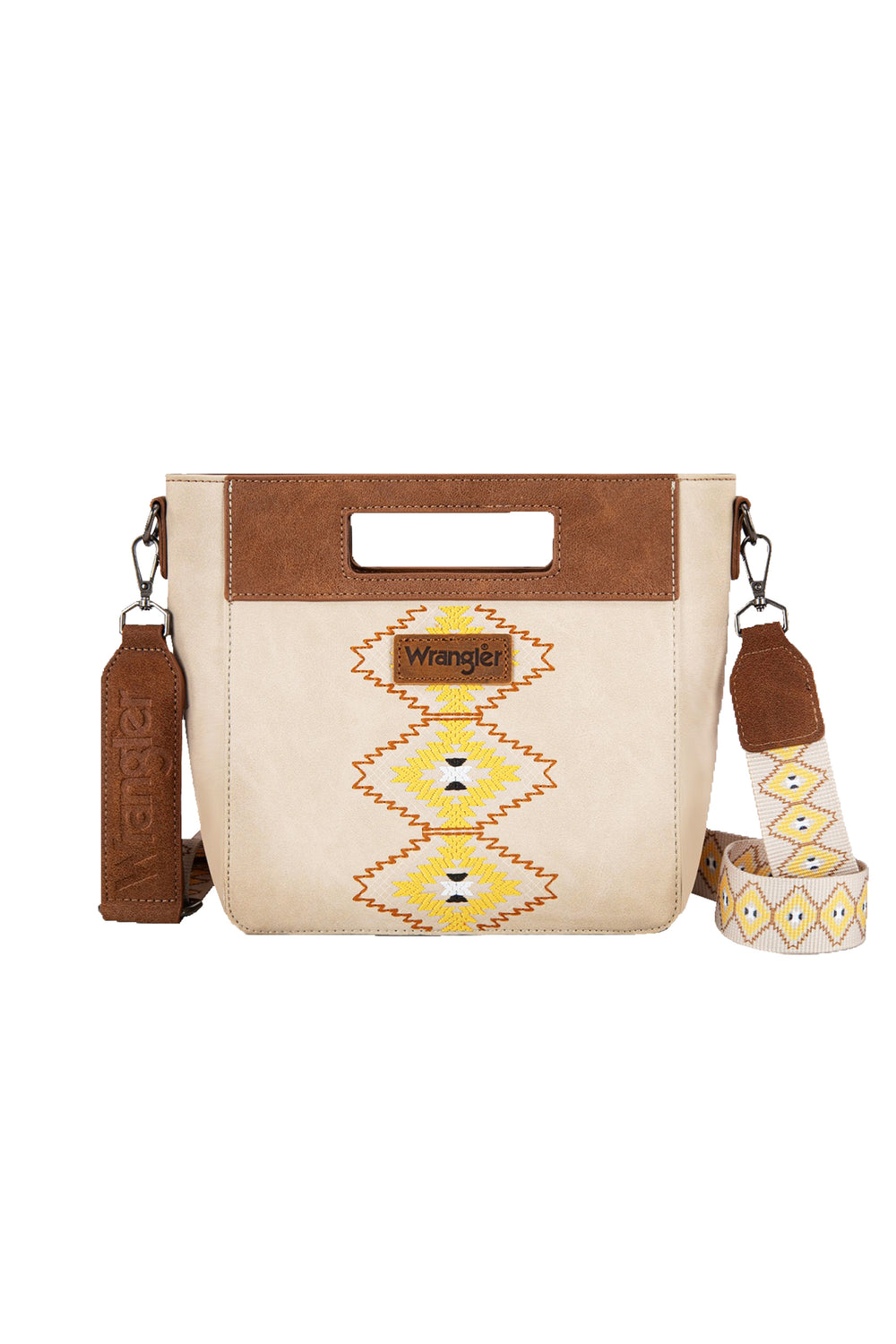 Wrangler Inez Embroidery Bag - Natural X5S2948BAG