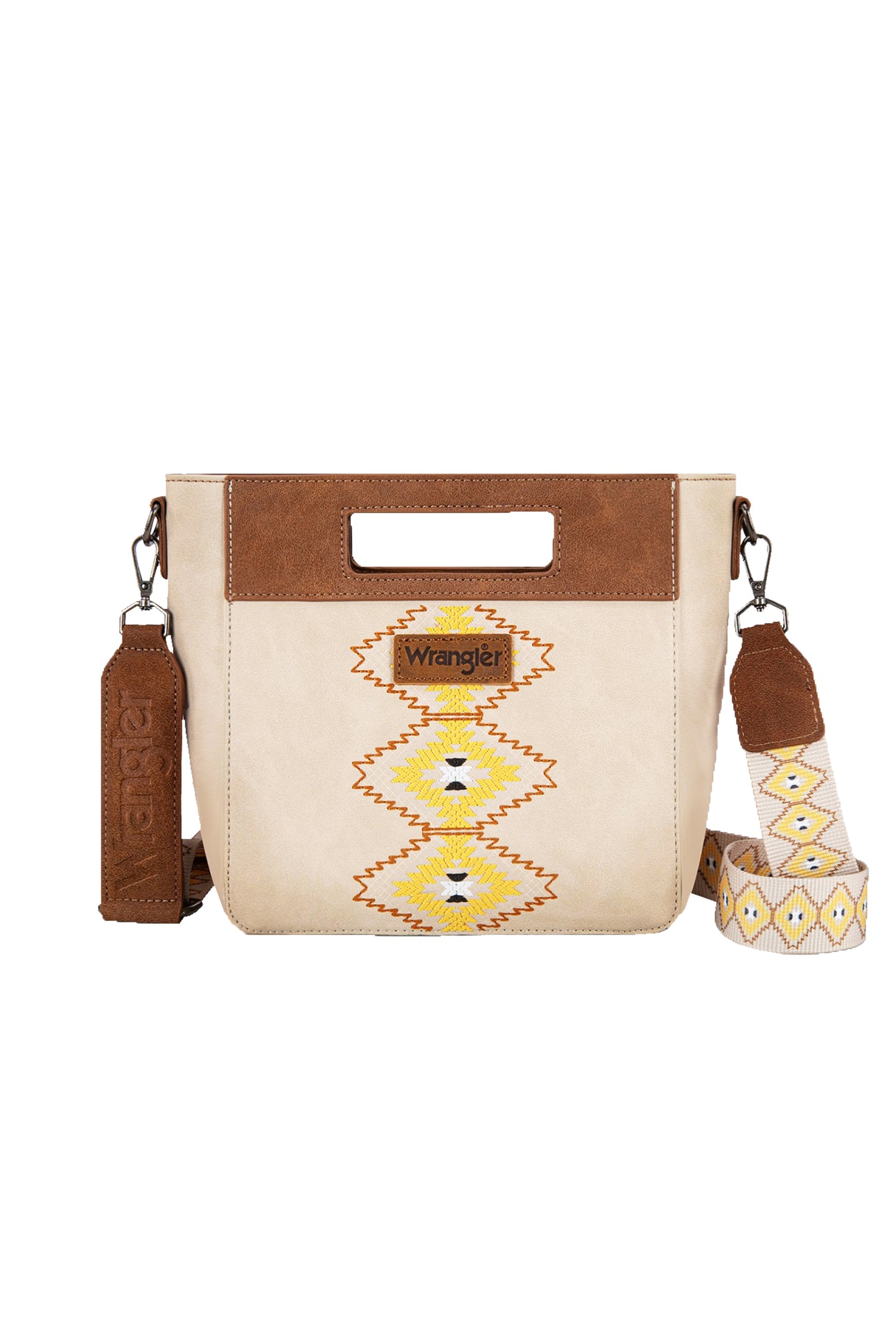 Wrangler Inez Embroidery Bag - Natural X5S2948BAG