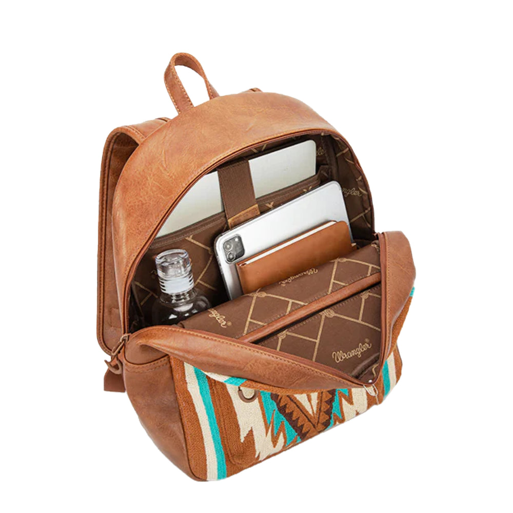 
                      
                        Wrangler Maya Aztec Backpack - Tan X5W2995BPK
                      
                    