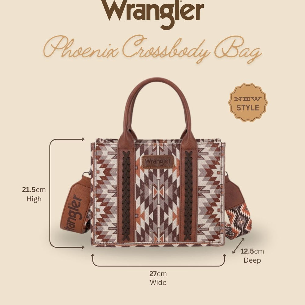 Wrangler Phoenix Crossbody Bag - Tan X5W2996BAG