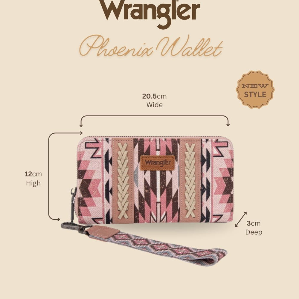 
                      
                        Wrangler Phoenix Wallet - Pink X5W2997WLT
                      
                    