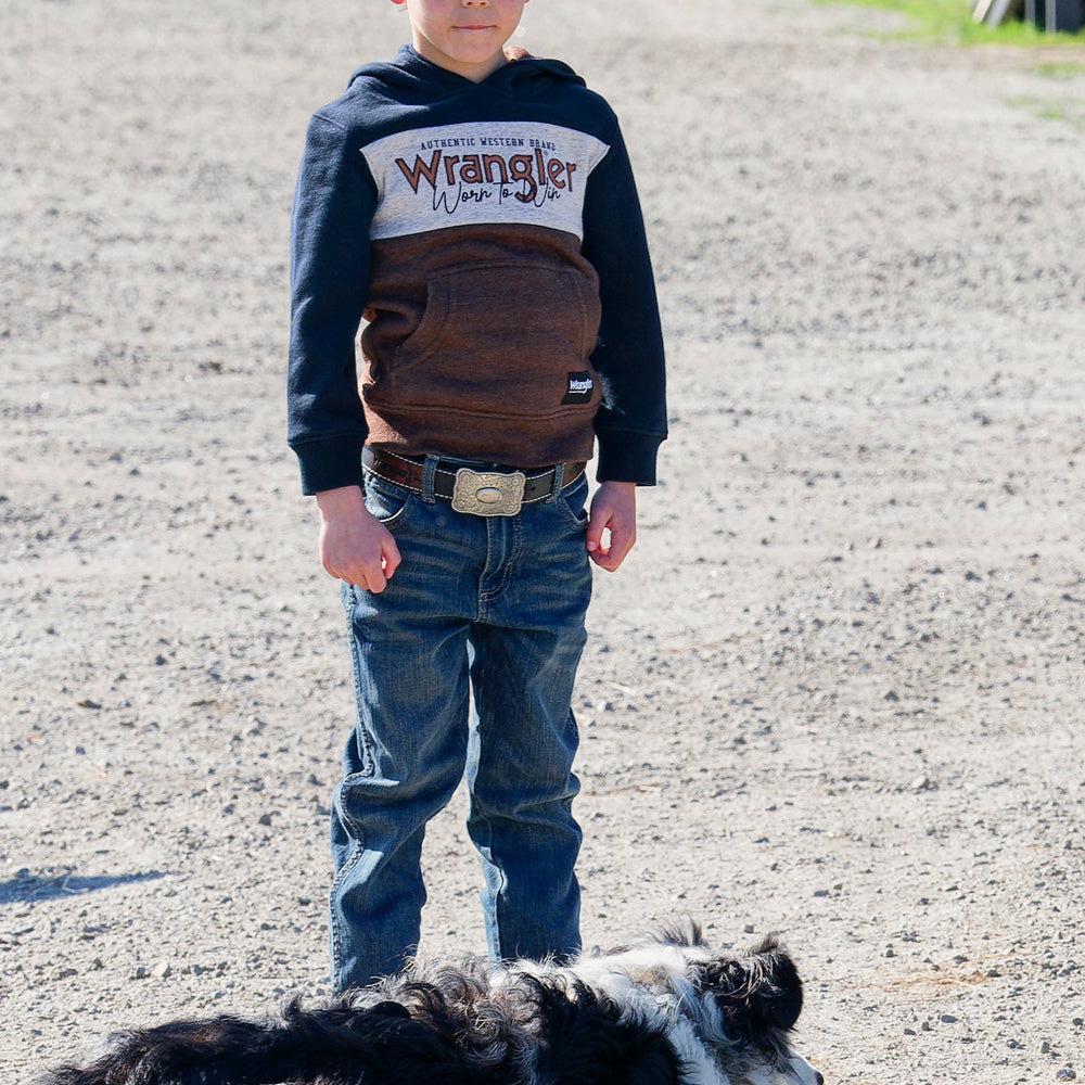 Wrangler Boys Paul Hoodie - X5W3540253