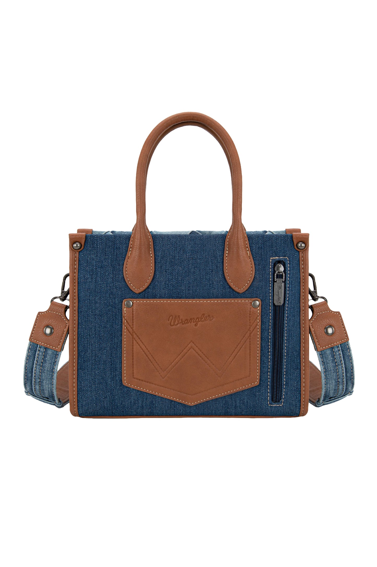Wrangler Denim Patchwork Crossbody Bag - X6W4904BAG