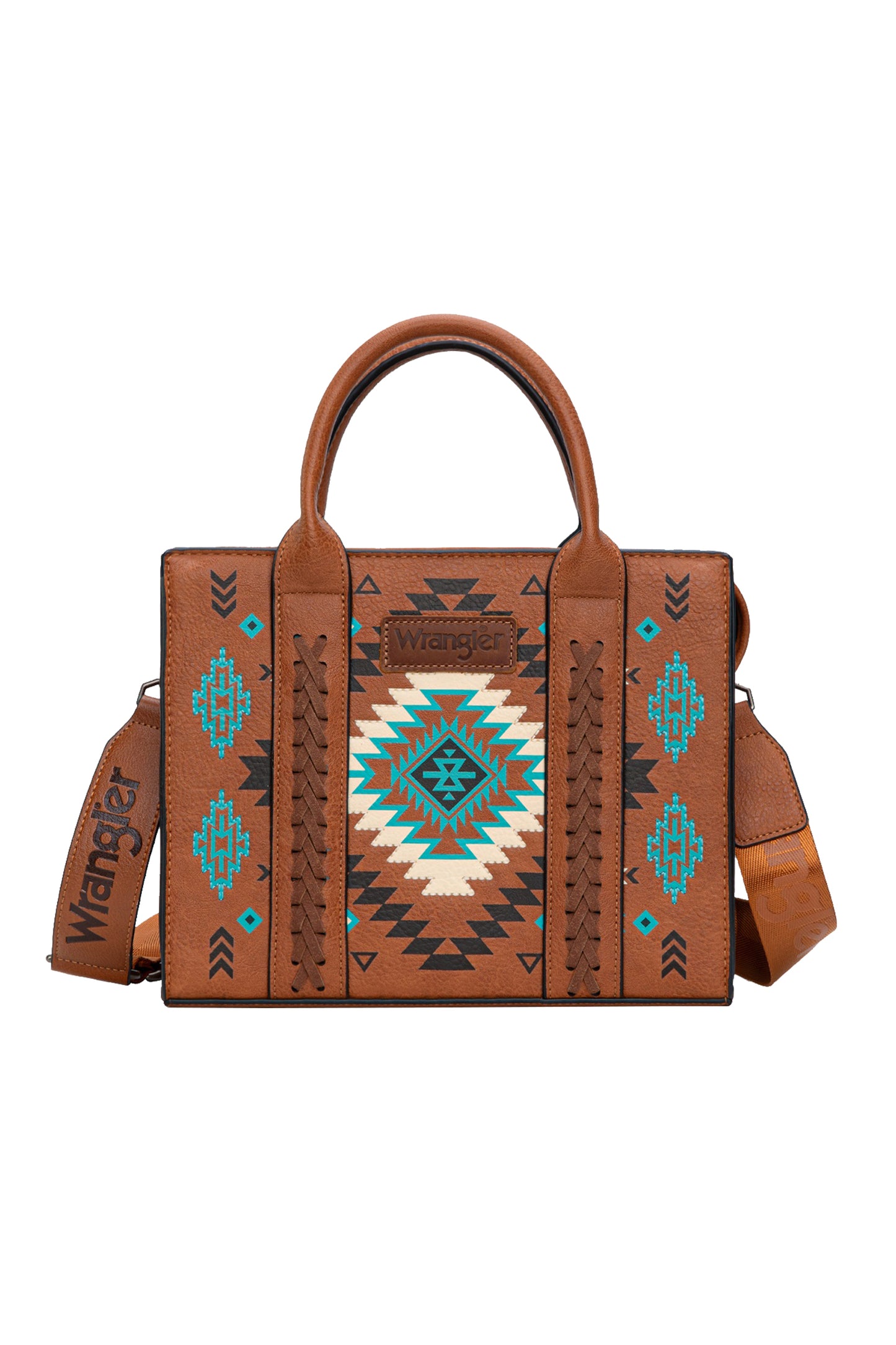 Wrangler Talia Aztec Crossbody Bag - Tan X6W4907BAG