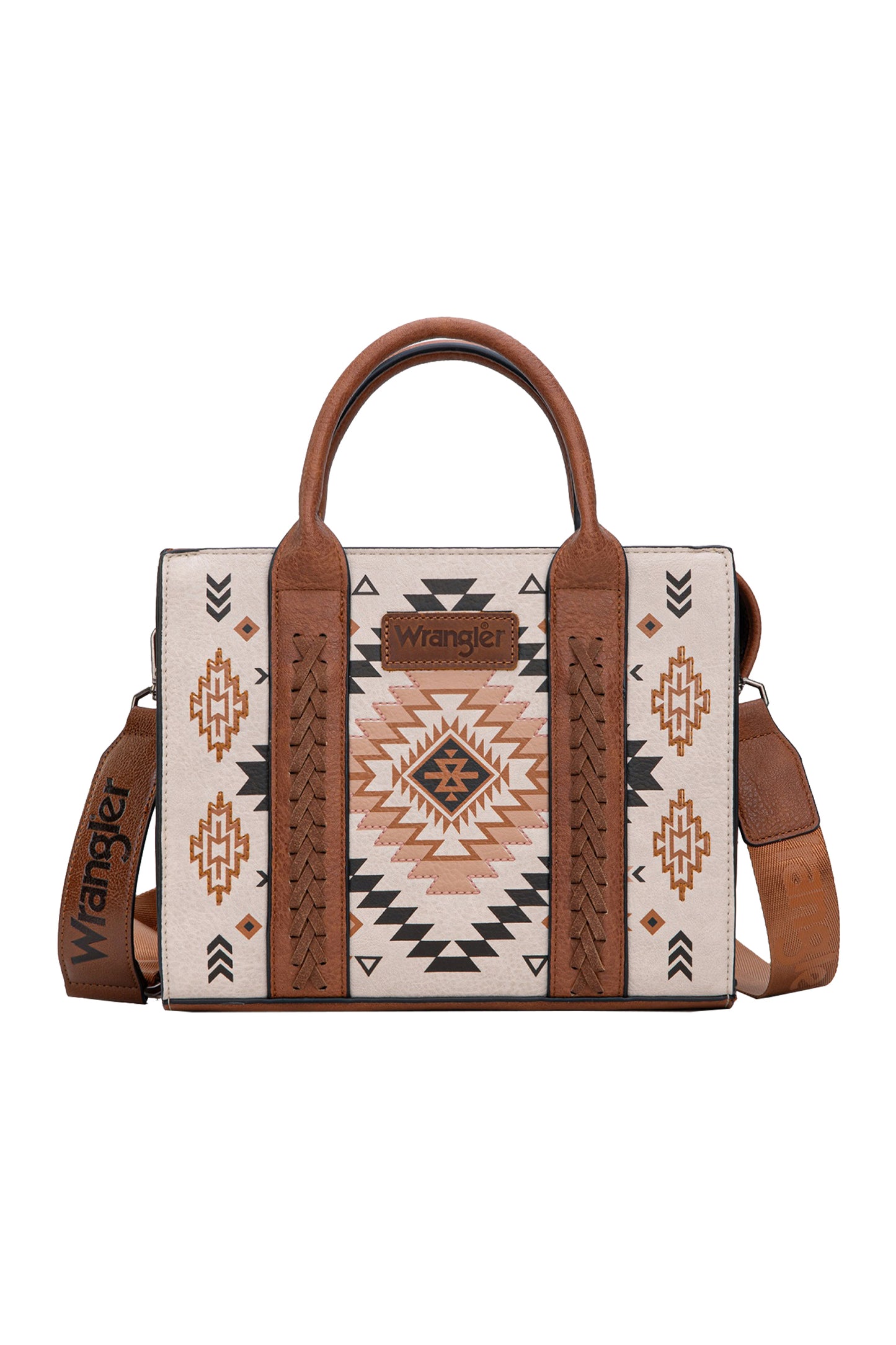 Wrangler Talia Aztec Crossbody Bag - Natural X6W4907BAG