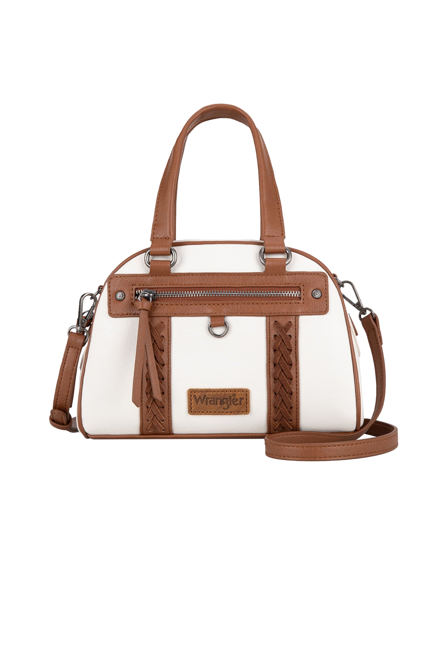 Wrangler Whipstitch Cross Body Bag - Beige / Tan X6W4919BAG