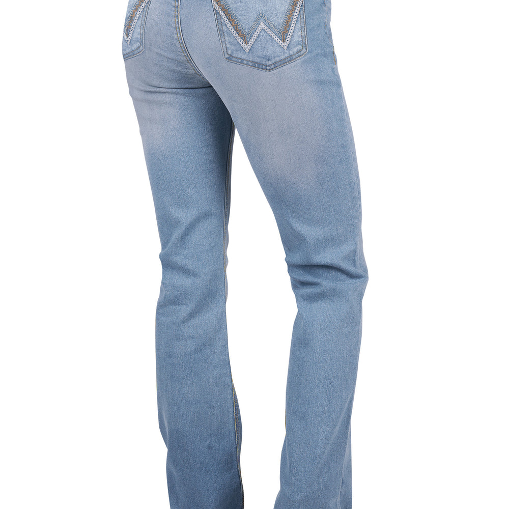 Wrangler Womens Dillen High Rise Jeans 34L - XCP2255465