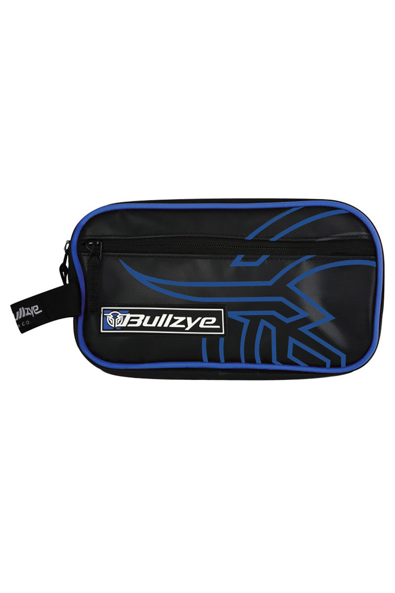 Bullzye Turbine PVC Toiletry Bag - Black/Blue BCP1906TBG