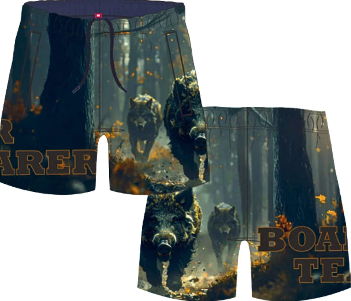 Boar Tearer Mens Gareth Footy Shorts - G6S1309034