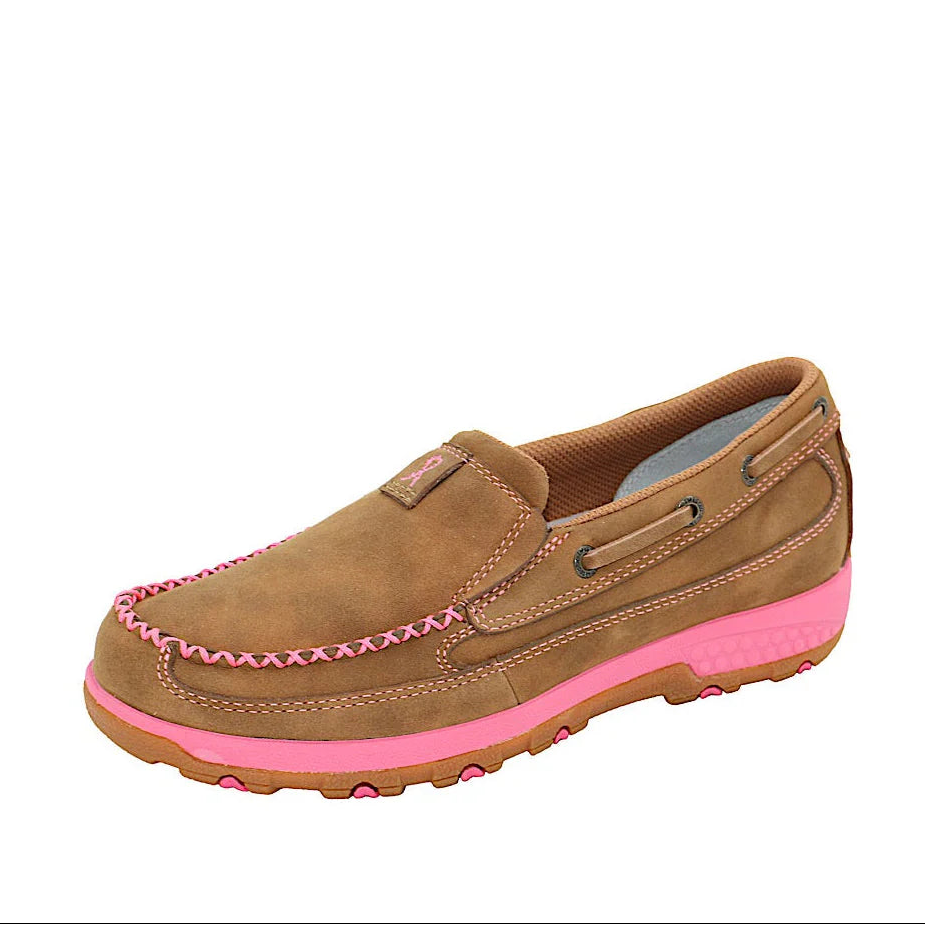 Twisted X Womens Pink Cellstretch Slip On - TCWXC0073