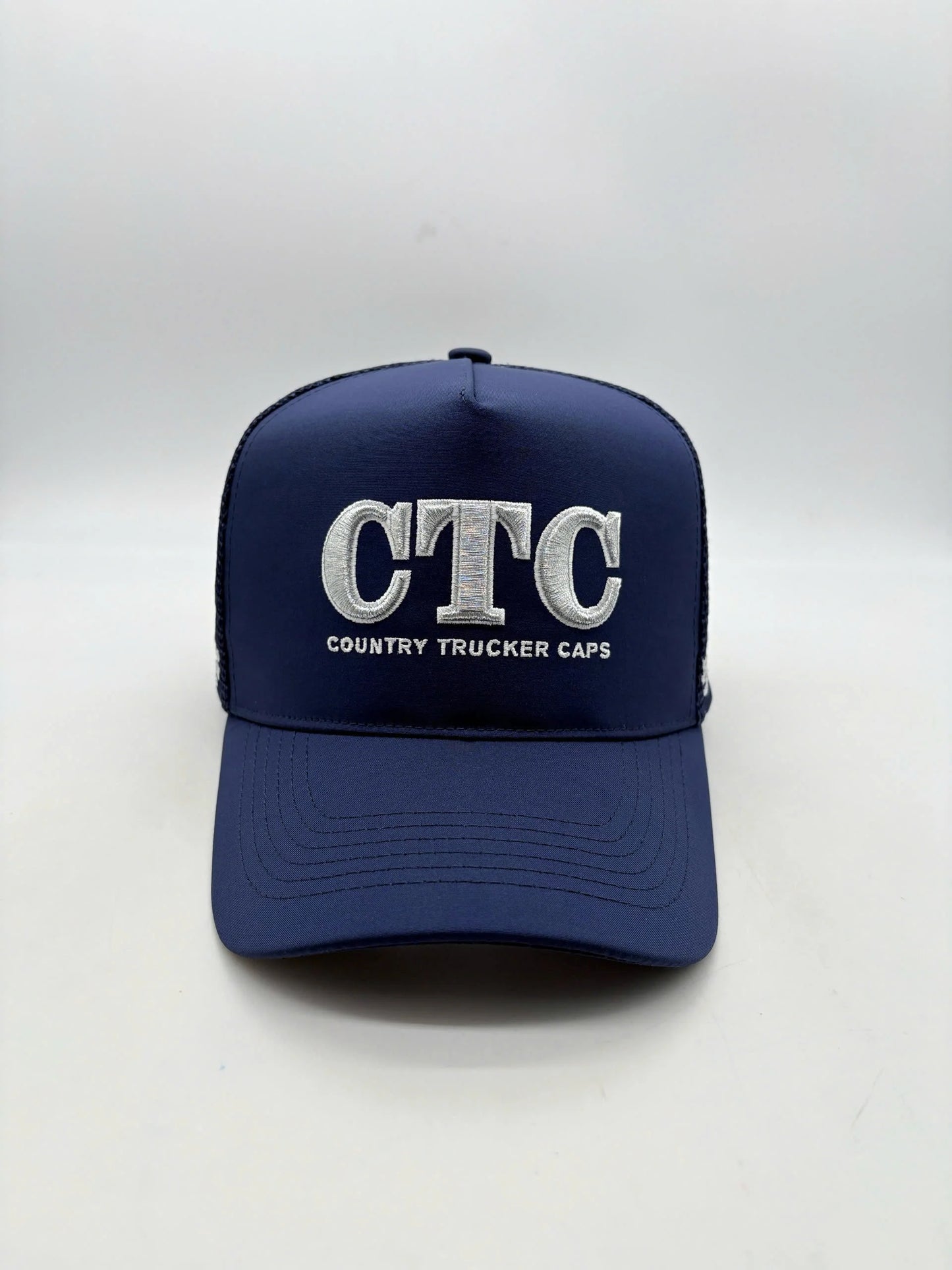 CTC Navy Barbed Wire Trucker Cap