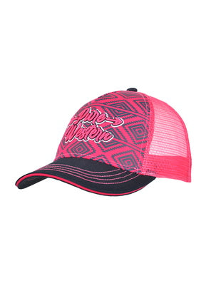 Pure Western Kids Marybeth Trucker Cap - Pink & Navy