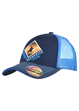 Wrangler Kids Taree Trucker Cap - Navy