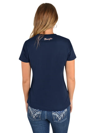 Wrangler Womens Long Live Cowgirls Shirt