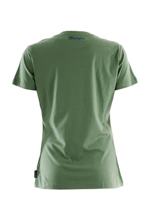 Wrangler Womens Lasso Tee - Olive