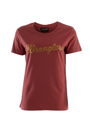 Wrangler Womens Lasso Tee - Rust