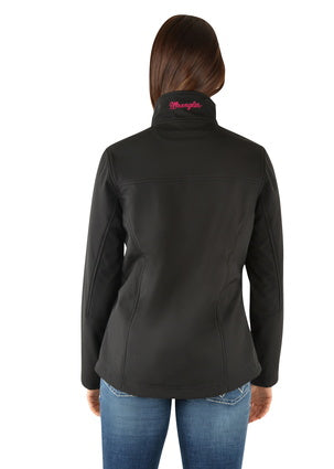 Wrangler Womens Softshell Jacket - Black