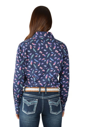 Pure Western Womens Harlene L/S Shirt
