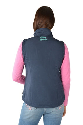 Pure Western Womens Sienna Soft Shell Vest