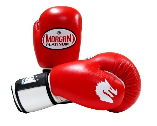 
                      
                        Morgan Platinum Leather Boxing Gloves
                      
                    