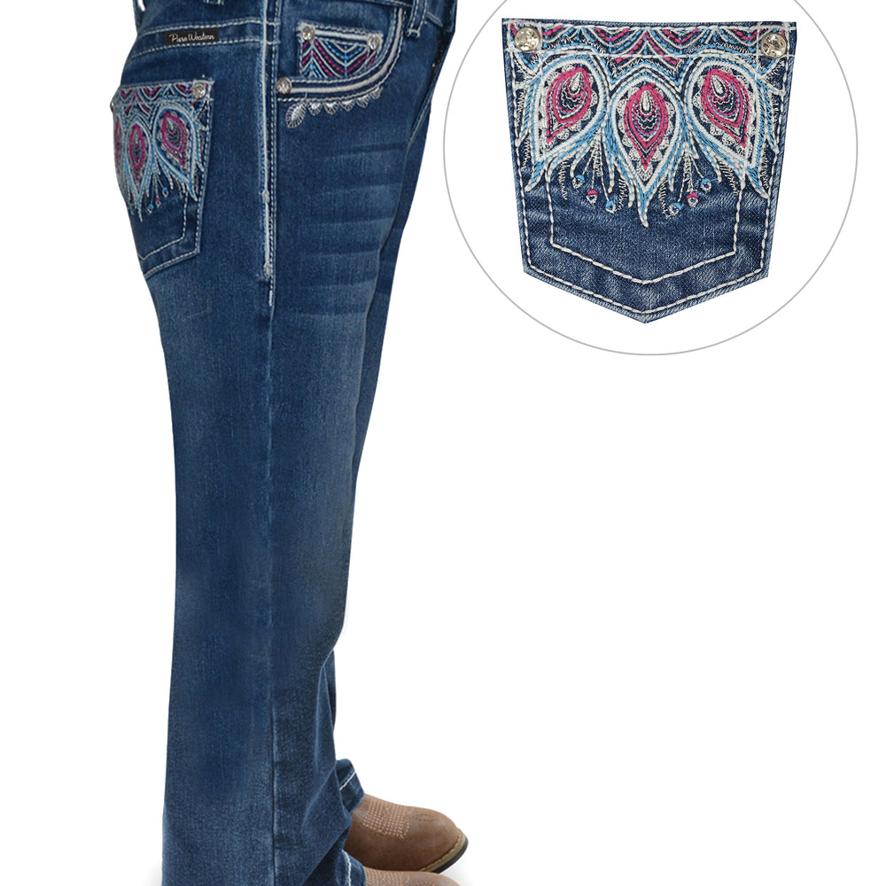 Girls Belle Boot Cut Jeans