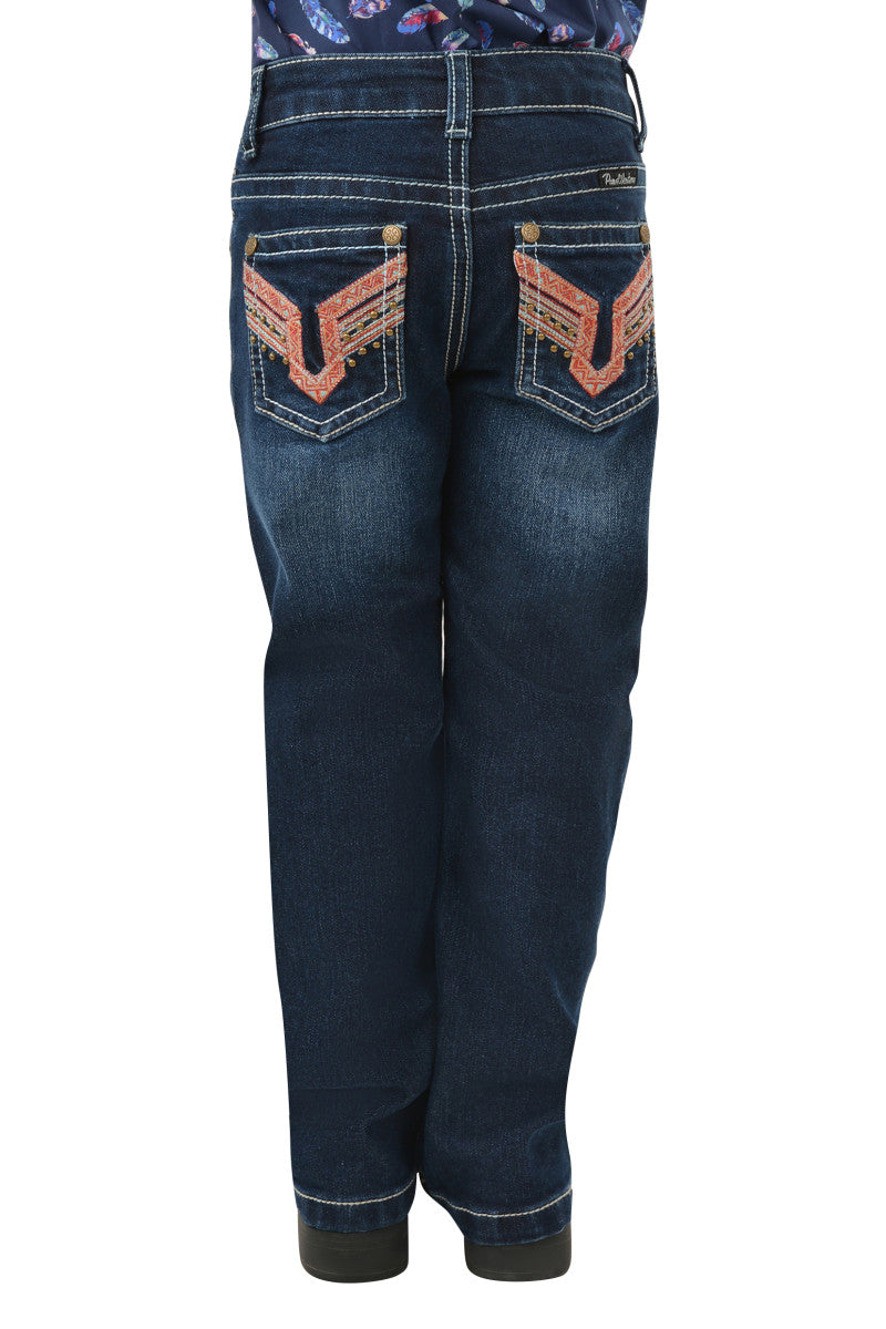 Pure Western Girls Aztec Jeans