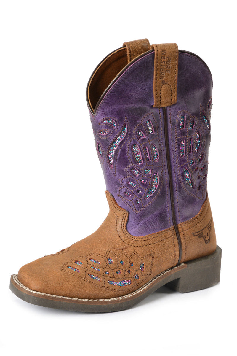 Pure Western Kids Dash Boots