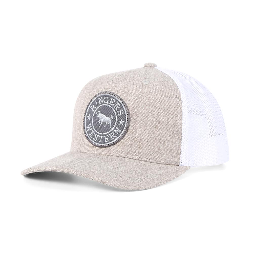 Signature Bull Trucker Cap - Grey Marle