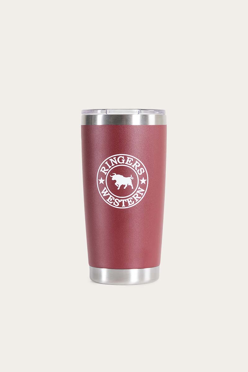 Ringers Western Riverstone Tumbler - Burgundy