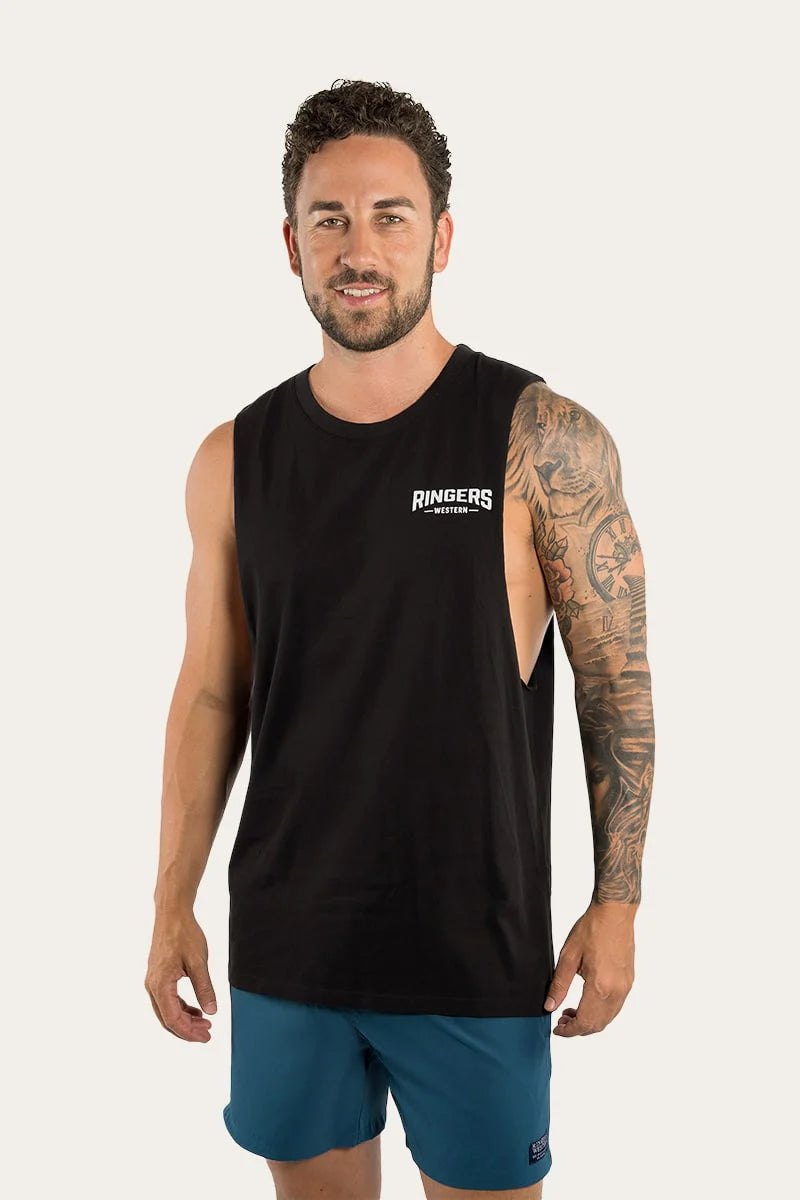 Ringers Western Squadron Muscle Tank - Black