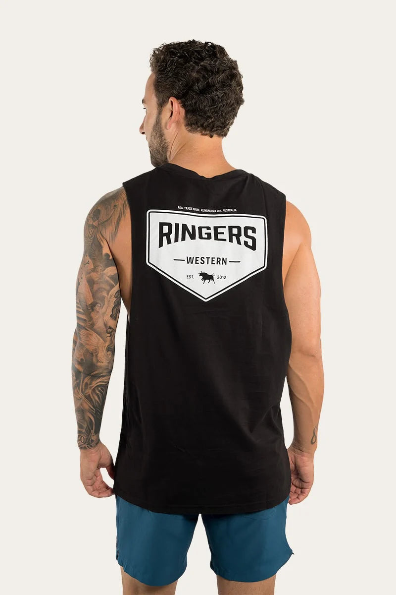 Ringers Western Squadron Muscle Tank - Black