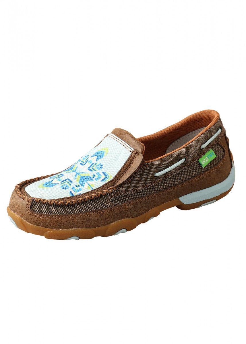 Womens Eco Aztec Moc Slip On - TCWDMS020