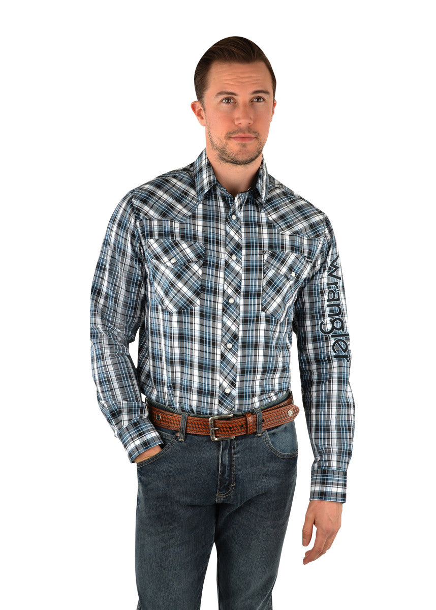 Wrangler Mens Gould Dress Shirt