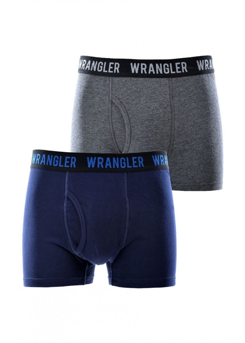 Mens Wrangler Dan Trunks - Twin Pack