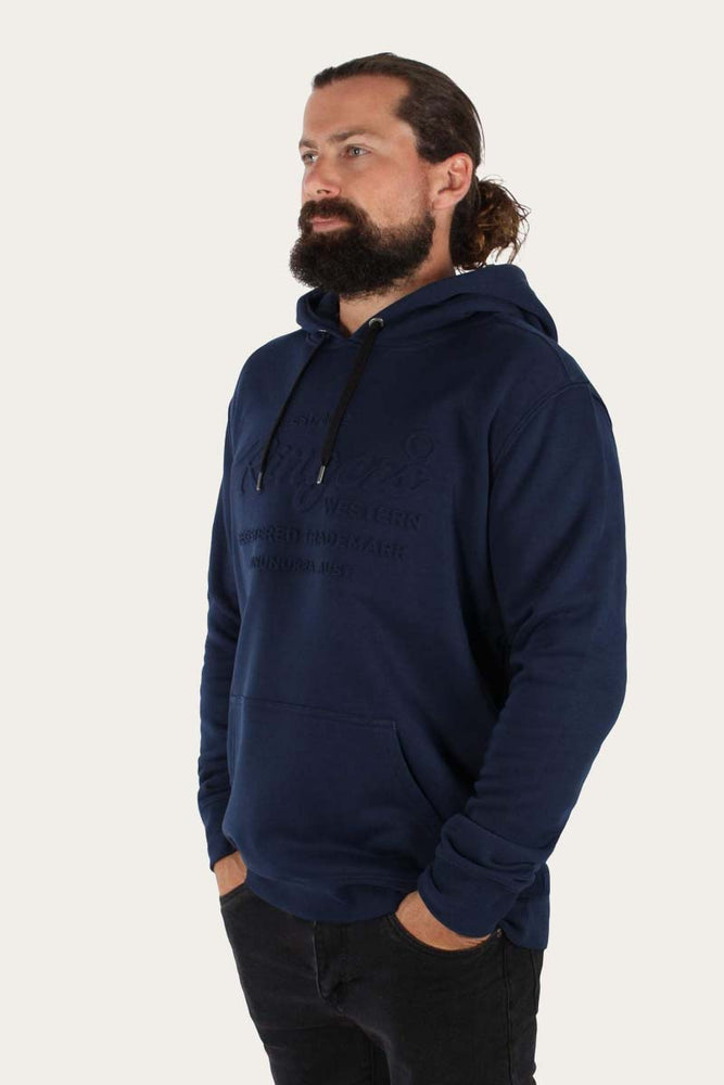 
                      
                        Ringers Western Mens Carnarvon Embossed Hoodie - Ink
                      
                    