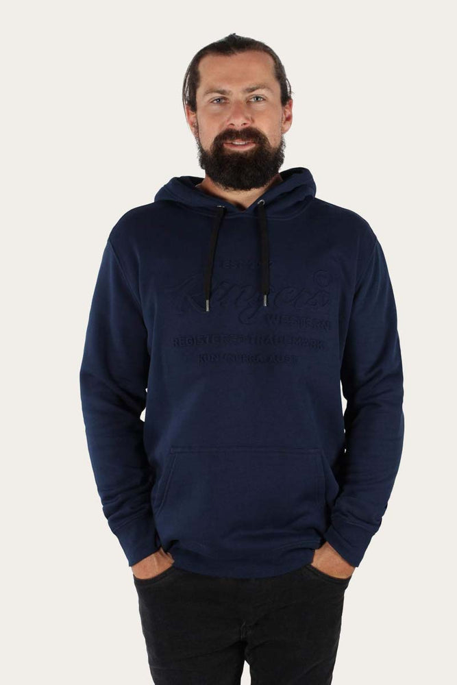 
                      
                        Ringers Western Mens Carnarvon Embossed Hoodie - Ink
                      
                    