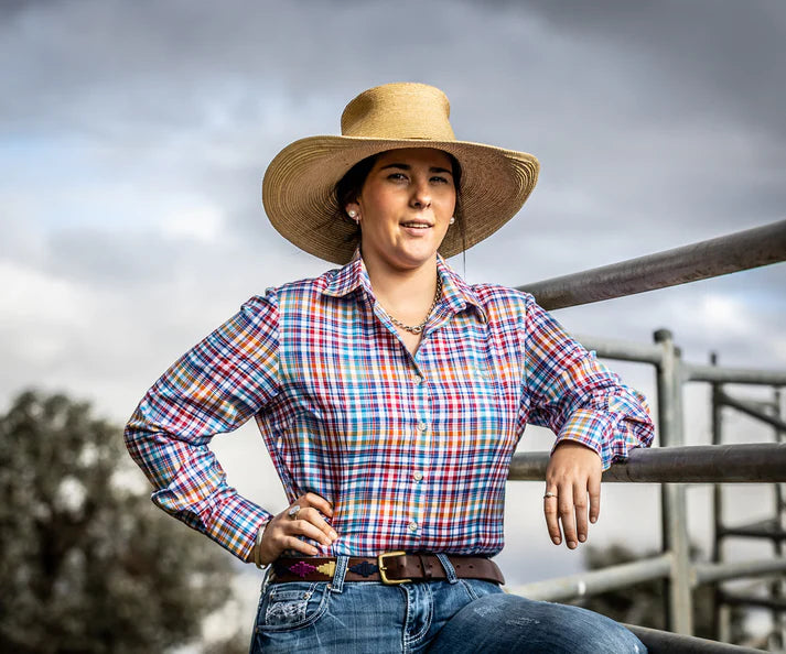 Black Colt Jane Shirt - Rainbow