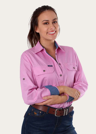 Wishlist Women's Oversized Long Sleeve Button-Down Western Shirt - Country  Outfitter