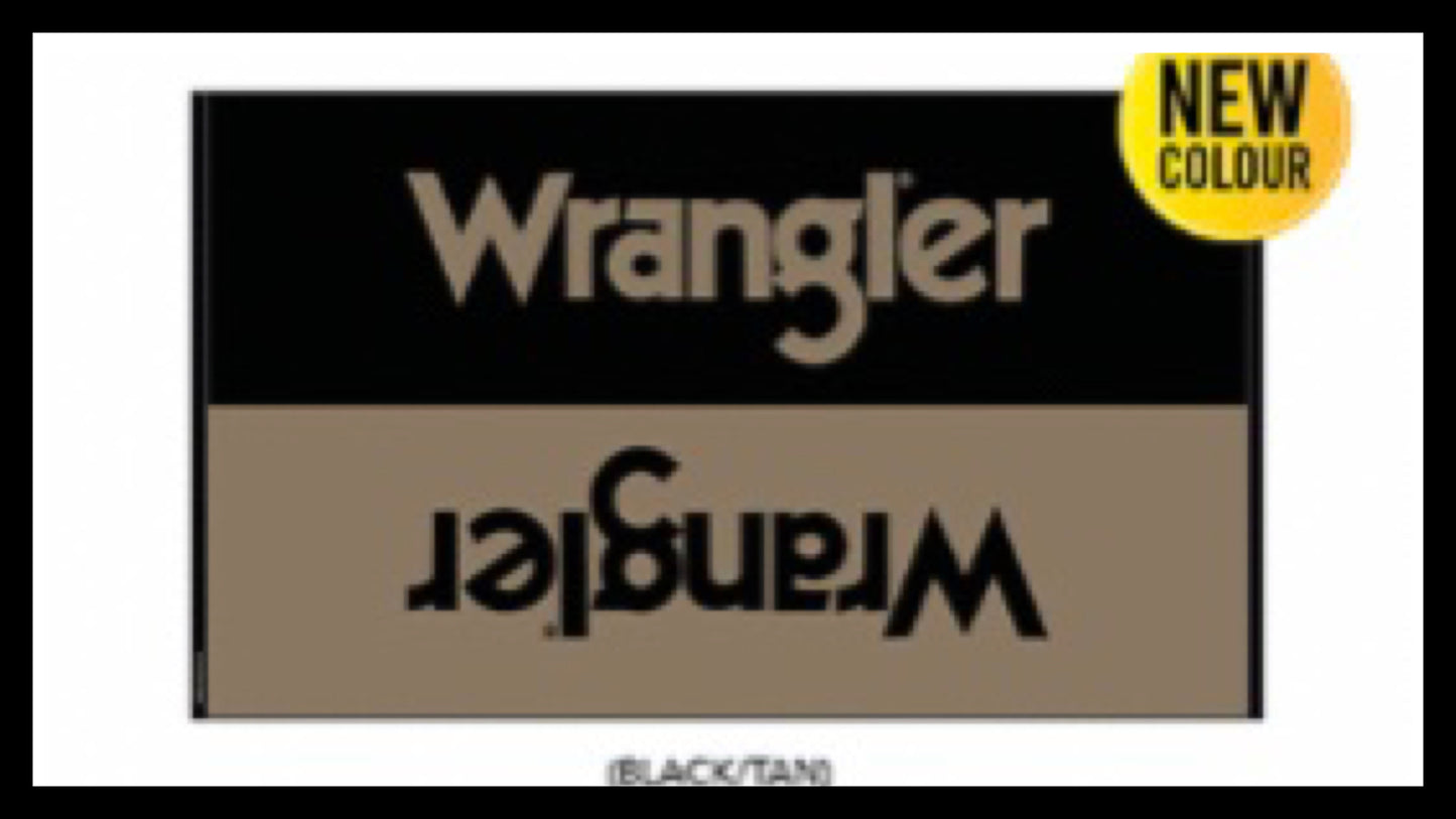 Wrangler Logo Towel - Black / Tan