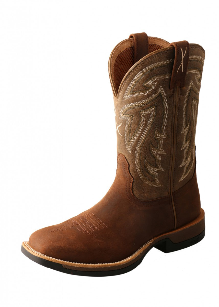 Mens Twisted X Tech X Boots - TCMXW0002 - Hickory/Bomber