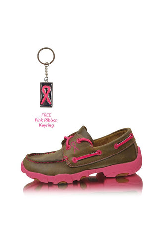 Twisted x pink ribbon store boots